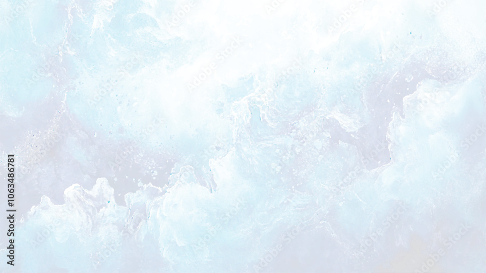 Fototapeta premium soft blue watercolor texture background. Elegant blue watercolor texture.