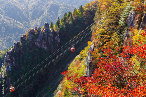 御在所岳　富士見岩展望台からの眺望（三重県三重郡菰野町）