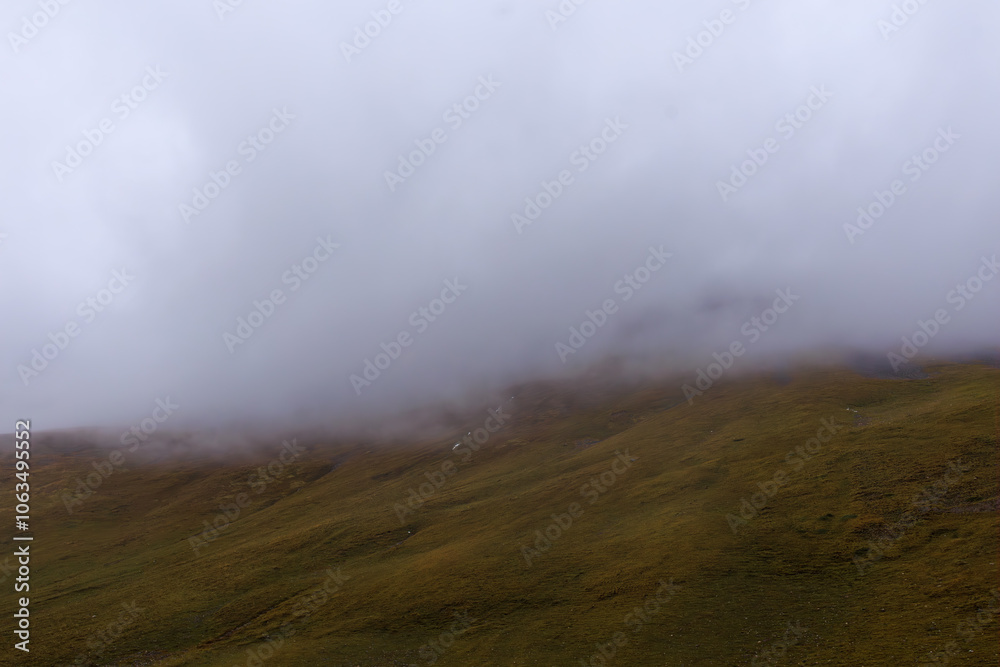 A mysterious atmosphere in the Swiss Alps! An extremely beautiful landscape in the autumn season. A mysterious atmosphere in the Swiss Alps! An extremely beautiful landscape in the autumn season.