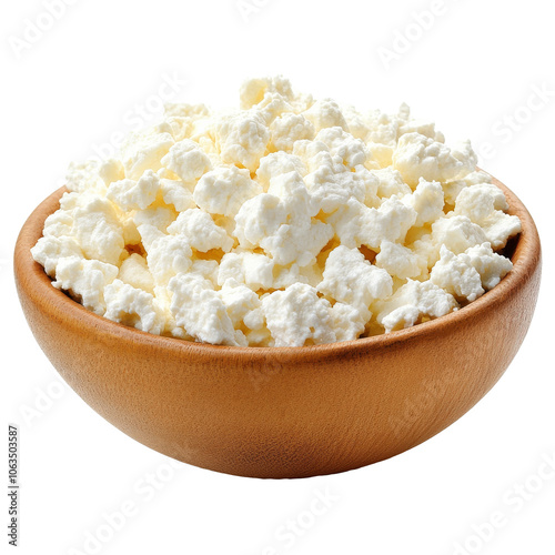 Wallpaper Mural Freshly made popcorn in a wooden bowl on a kitchen counter, transparent Torontodigital.ca