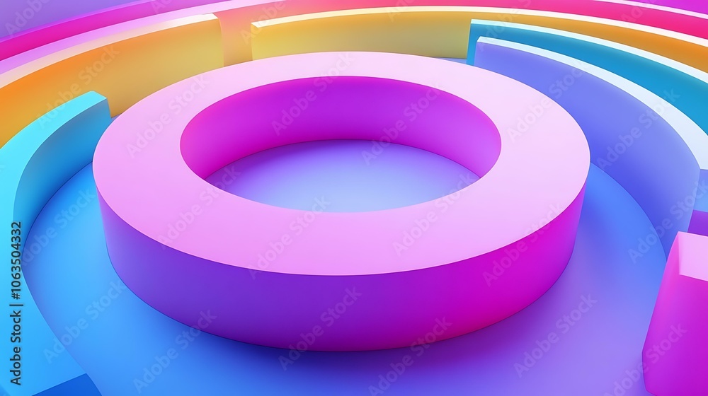 Muted rainbow stripe pattern with soft pastel shades of pink, blue, and yellow, perfect for playful, children-focused designs and backgrounds.