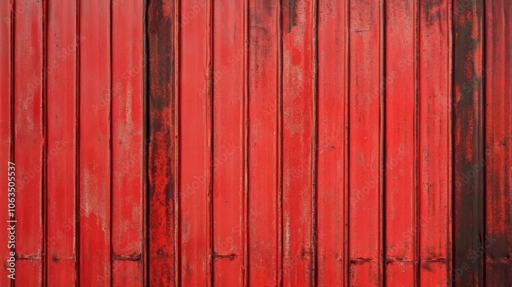 textured red corrugated metal sheet, showcasing industrial design patterns with a strong visual appeal, perfect for graphic backgrounds or architecture textured red corrugated metal sheet, showcasing industrial design patterns with a strong visual appeal, perfect for graphic backgrounds or architecture