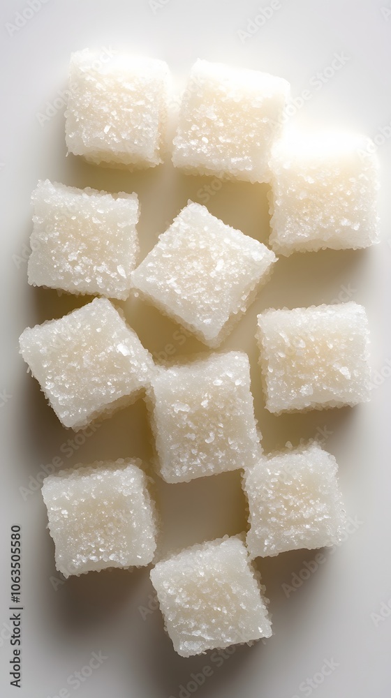 Coconut Candy Food, Photo Realistic, White Background, Wallpaper, Cover and Screen for Smartphone, PC, Laptop, 9:16 and 16:9 Format Coconut Candy Food, Photo Realistic, White Background, Wallpaper, Cover and Screen for Smartphone, PC, Laptop, 9:16 and 16:9 Format