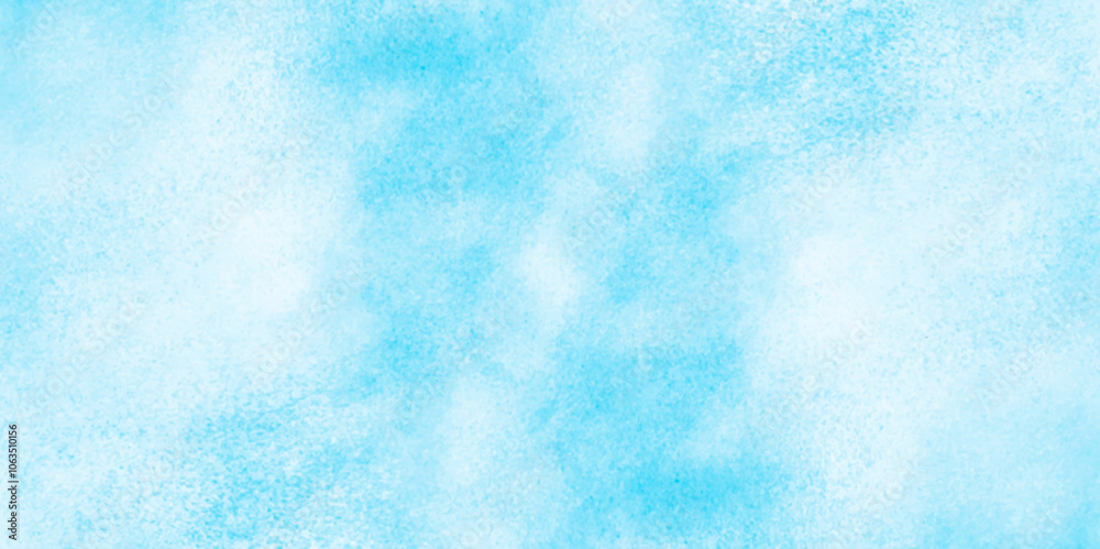 Grunge tint light blue watercolor abstract background, Aquarelle paint paper textured, blue sky with clouds, Sky Nature Landscape Background, sky background with white fluffy clouds. Grunge tint light blue watercolor abstract background, Aquarelle paint paper textured, blue sky with clouds, Sky Nature Landscape Background, sky background with white fluffy clouds.