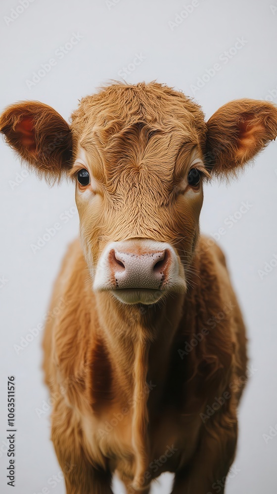dairy cow posing elegantly against a pure white background showcasing its features and the natural beauty of the animal evoking a sense of farm life and sustainability dairy cow posing elegantly against a pure white background showcasing its features and the natural beauty of the animal evoking a sense of farm life and sustainability