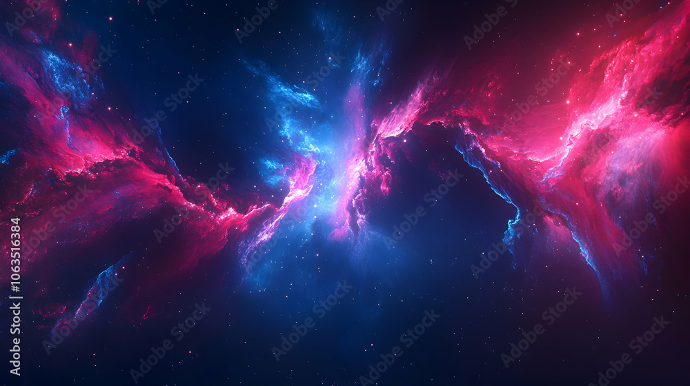 Cosmic Nebula in Pink and Blue, space, galaxy, cosmos, universe, astronomy Cosmic Nebula in Pink and Blue, space, galaxy, cosmos, universe, astronomy