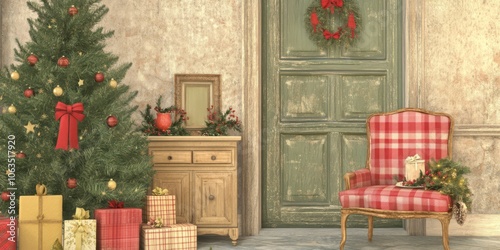 Cozy Christmas Entryway: A ...