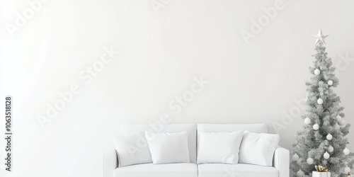 Minimalist Christmas Living...