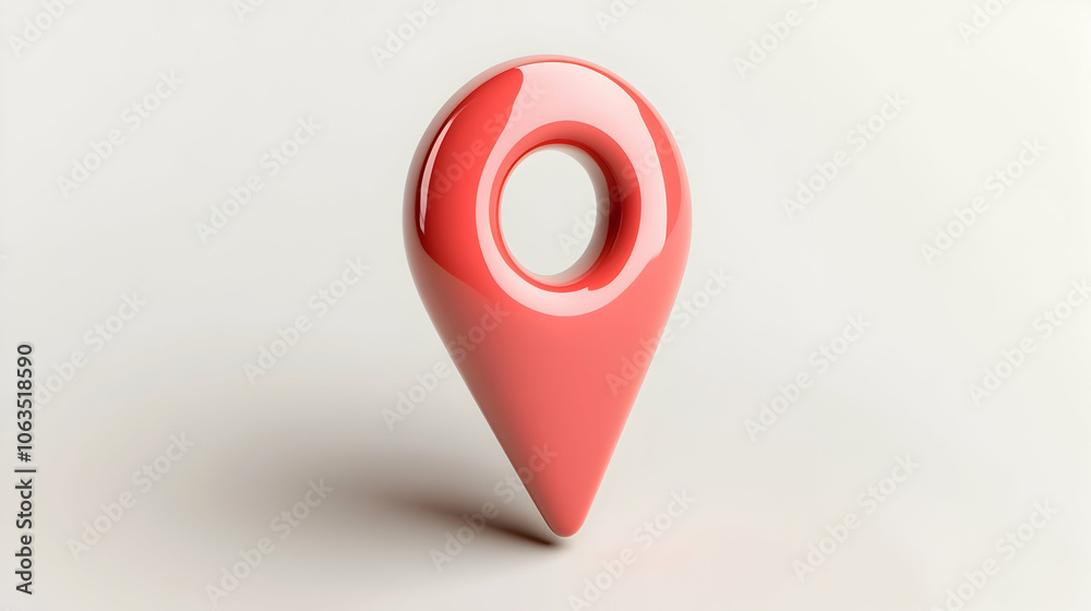 3D Pink Location Pin Icon, marker, gps, navigation, map, pointer 3D Pink Location Pin Icon, marker, gps, navigation, map, pointer