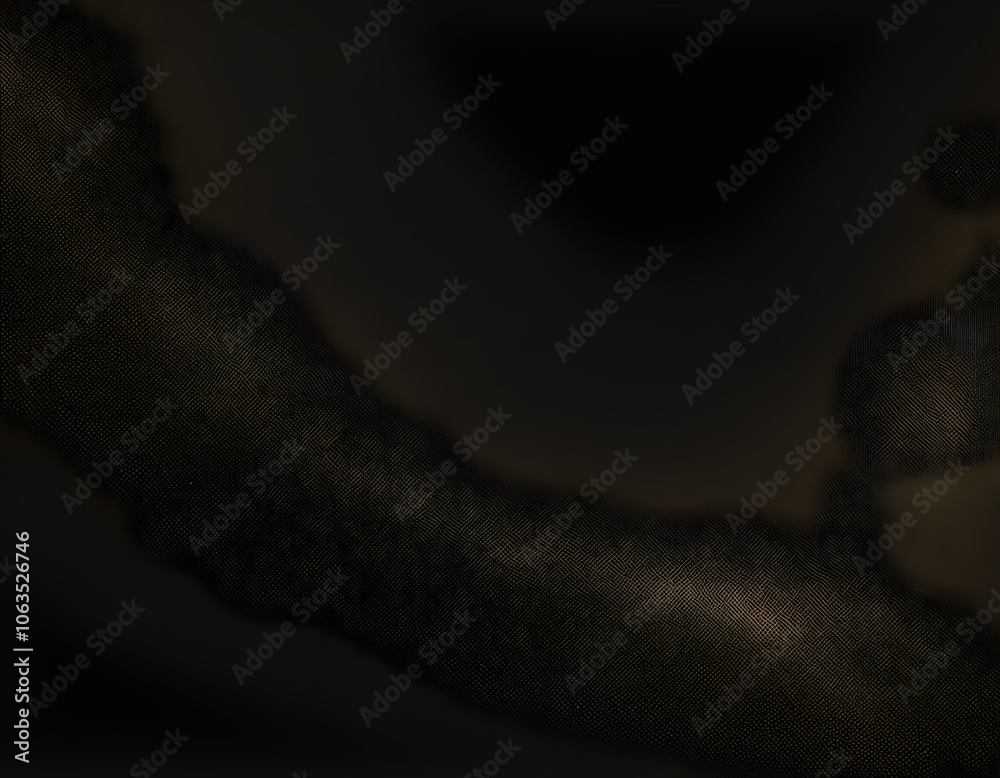 Fototapeta premium Realistic vector black background. Shiny black horizontal backdrop Glittering backround.
