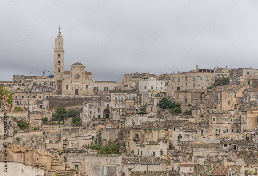 Matera, eine historische Stadt in der süditalienischen Region Basilikata. Matera, eine historische Stadt in der süditalienischen Region Basilikata.