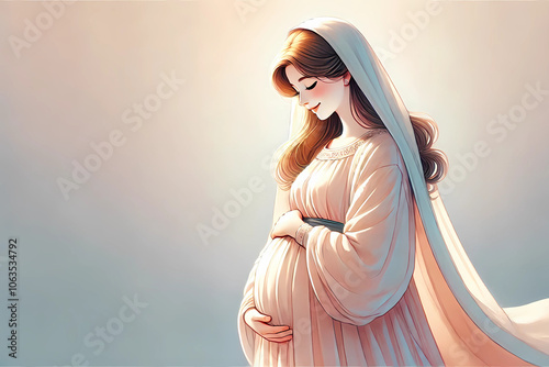 Virgem Maria Grávida de Jesus 