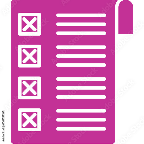 Resignation Vector Icon Design