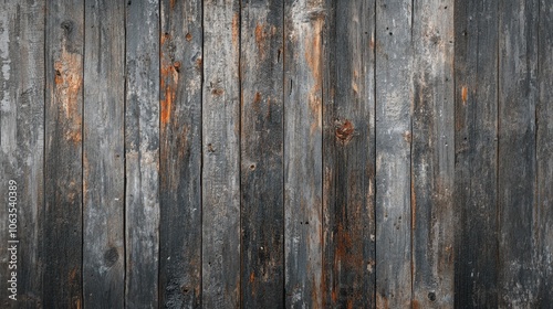 The Weathered Wooden Plank Surface