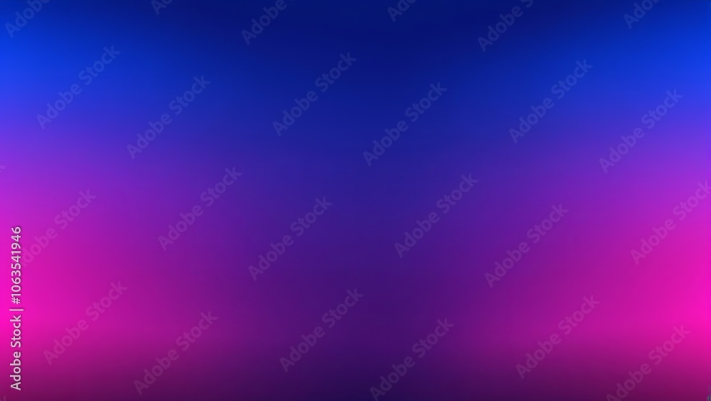 Fototapeta premium Flat gradient from electric blue to magenta with smooth blending. Created with generative AI technology