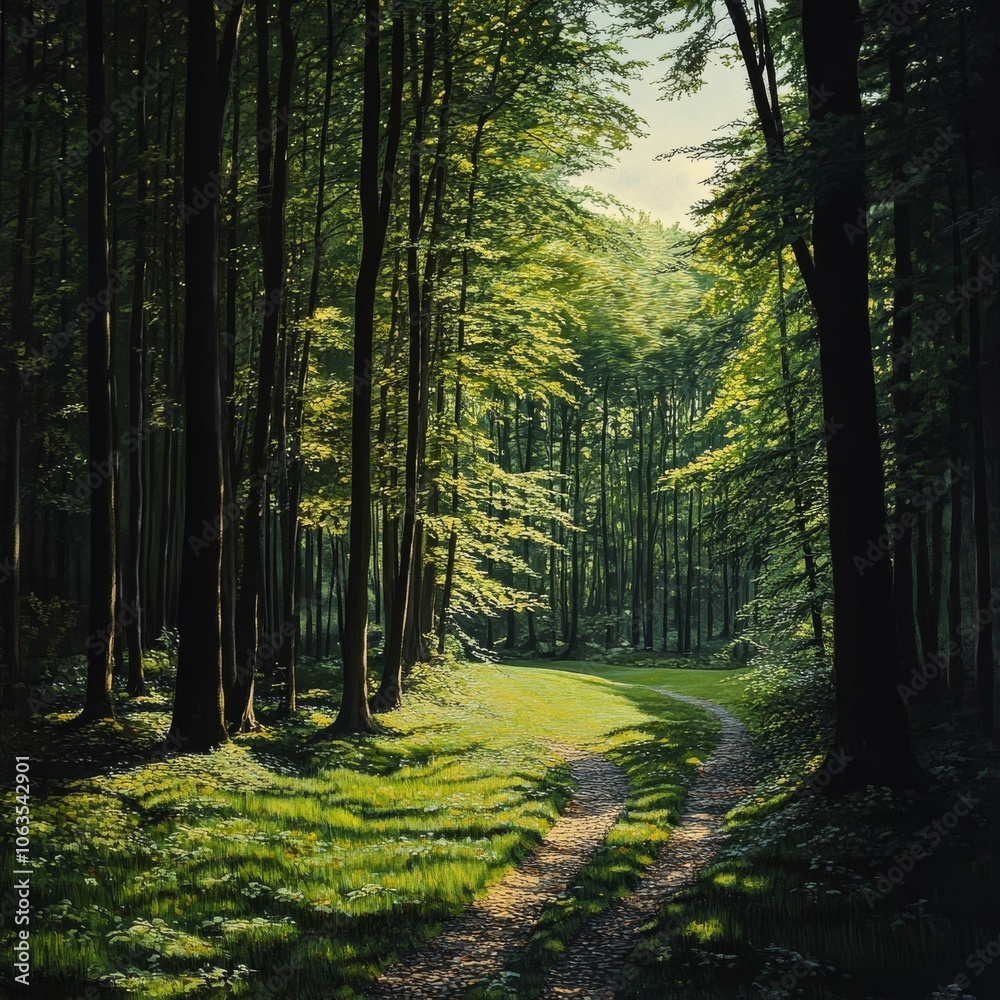 Obraz premium verdant wilderness