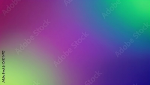 Gradient from neon green to violet with seamless blending. Created with generative AI technology