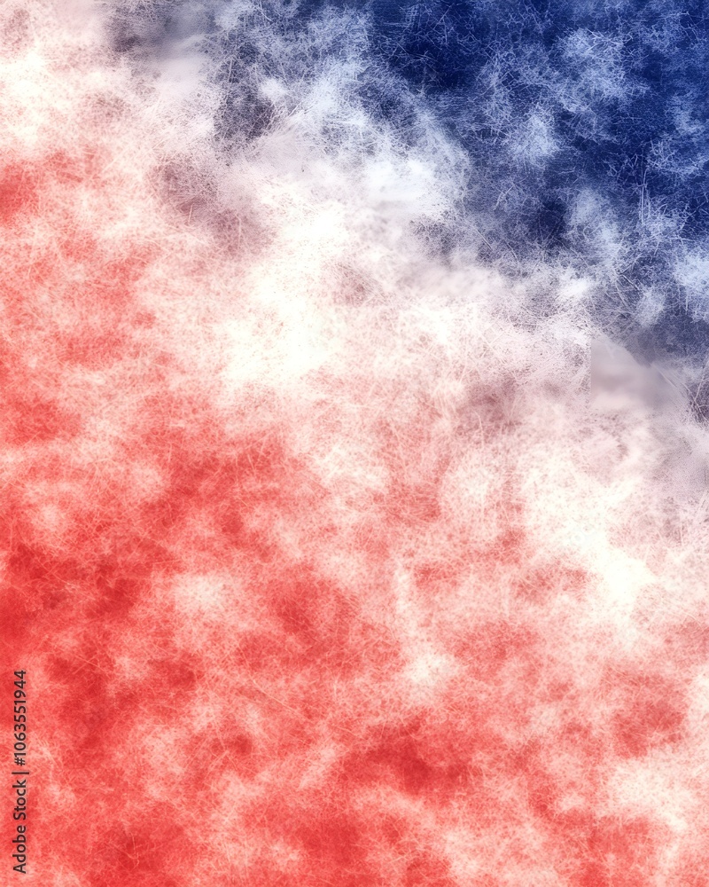 Fototapeta premium Abstract representation of the French flag colors