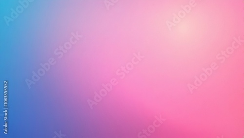 Smooth neon cyan to pink gradient with soft color transition and gentle glow. Created with generative AI technology