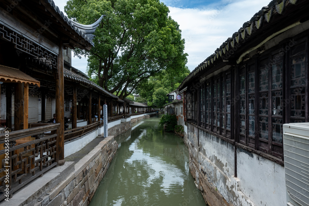 Jinxi Ancient Town, Kunshan, Suzhou City, Jiangsu Province, China Jinxi Ancient Town, Kunshan, Suzhou City, Jiangsu Province, China