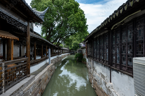 Jinxi Ancient Town, Kunshan, Suzhou City, Jiangsu Province, China photo