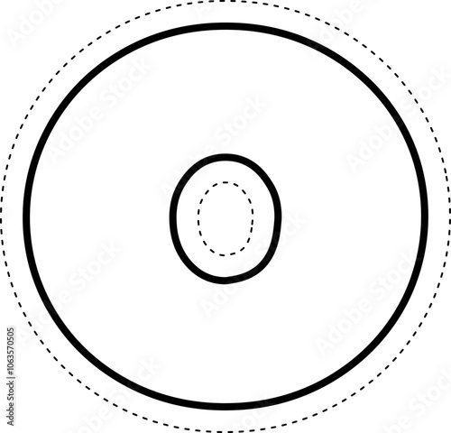Cut Off Tracing Alphabet Letter o Lowercase