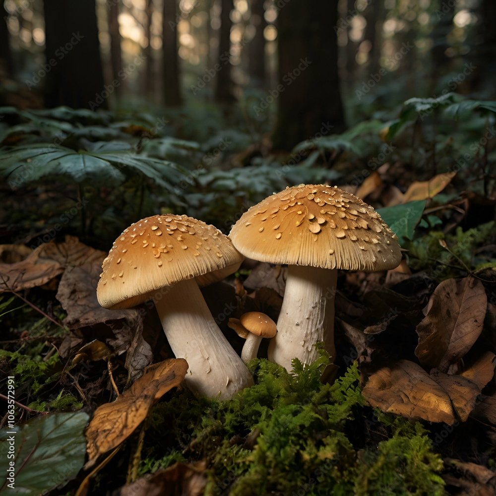 Fototapeta premium mushroom in the forest