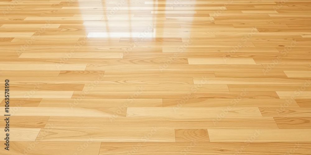 Close up of hardwood maple basketball court with clear lines and vibrant gloss finish, gloss, background Close up of hardwood maple basketball court with clear lines and vibrant gloss finish, gloss, background