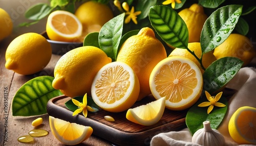 Fresh citrus limon