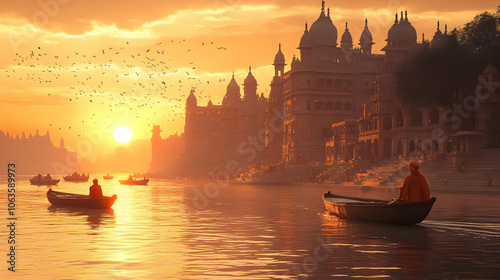 Sunrise over Ancient City -...