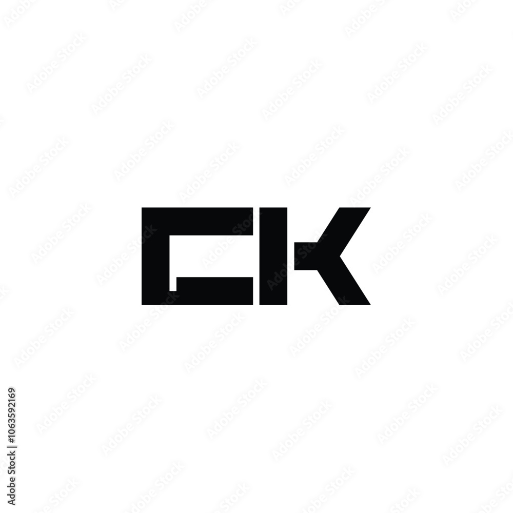 CK monogram logo design letter text name symbol monochrome logotype alphabet character simple logo CK monogram logo design letter text name symbol monochrome logotype alphabet character simple logo