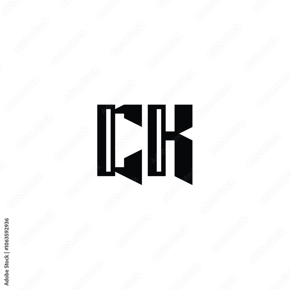 CK monogram logo design letter text name symbol monochrome logotype alphabet character simple logo CK monogram logo design letter text name symbol monochrome logotype alphabet character simple logo