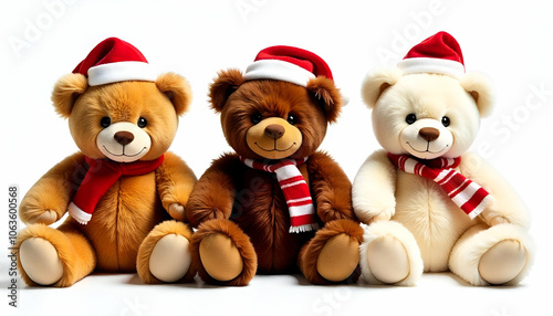 christmas teddy bear