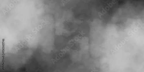 White smoke on black color abstract background, smoke overlay effect on Isolated black background, atmosphere overlay effect and vapor overlays, white fume overlay on black background.