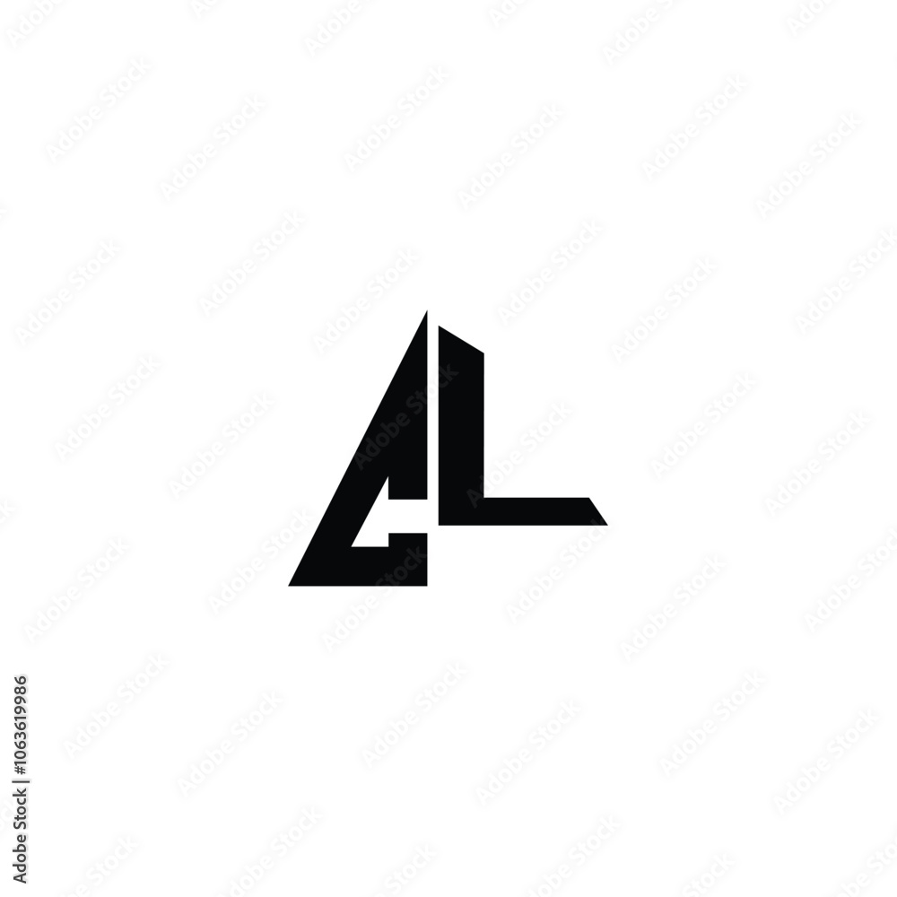 CL monogram logo design letter text name symbol monochrome logotype alphabet character simple logo CL monogram logo design letter text name symbol monochrome logotype alphabet character simple logo
