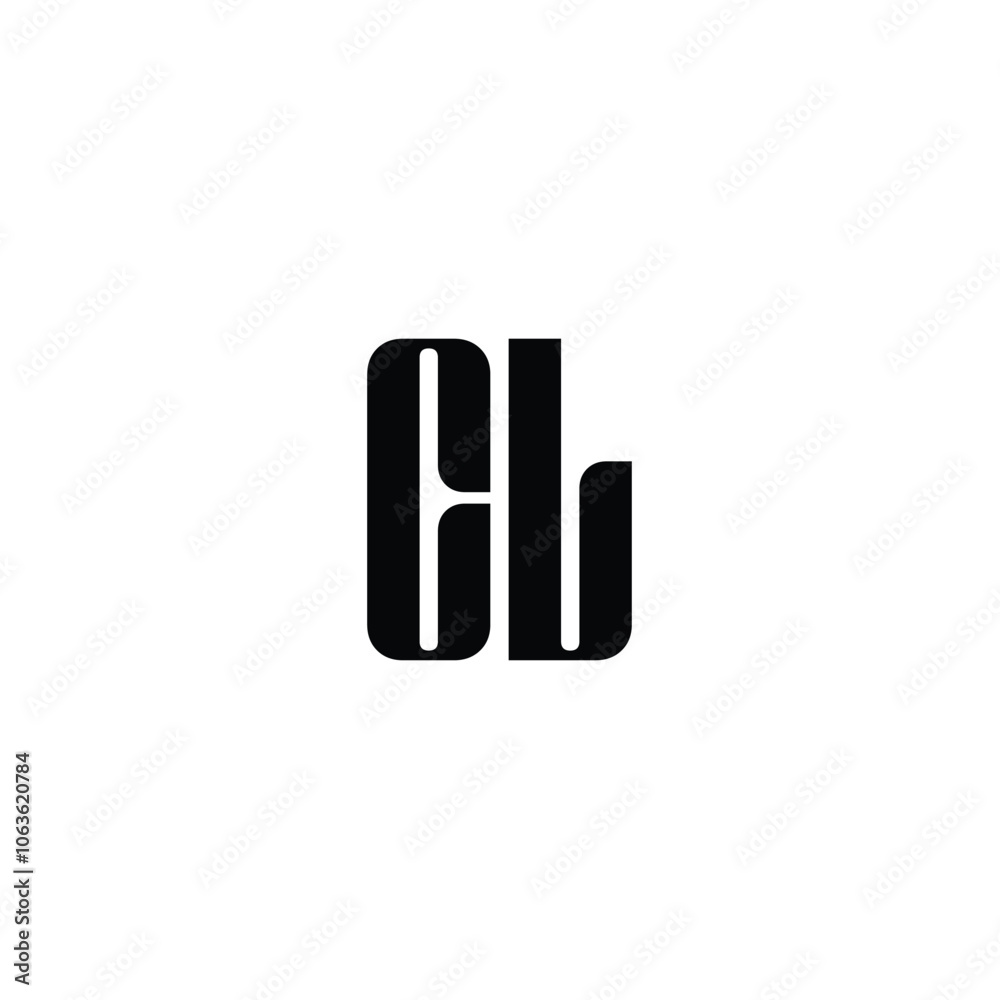CL monogram logo design letter text name symbol monochrome logotype alphabet character simple logo CL monogram logo design letter text name symbol monochrome logotype alphabet character simple logo