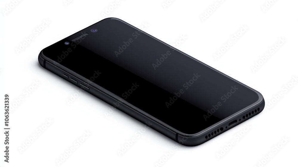 Black Smartphone Mockup: A sleek, modern black smartphone, showcasing its minimalist design and contemporary appeal. Perfect for showcasing your app, website, or branding. Black Smartphone Mockup: A sleek, modern black smartphone, showcasing its minimalist design and contemporary appeal. Perfect for showcasing your app, website, or branding.
