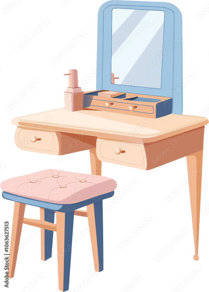 Fototapeta premium 화장대, 가구,dressing table, furniture