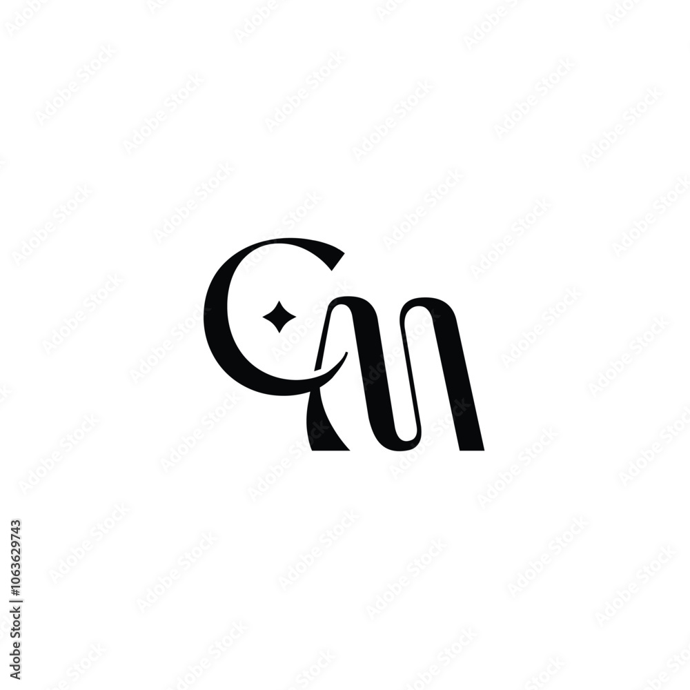CM monogram logo design letter text name symbol monochrome logotype alphabet character simple logo CM monogram logo design letter text name symbol monochrome logotype alphabet character simple logo
