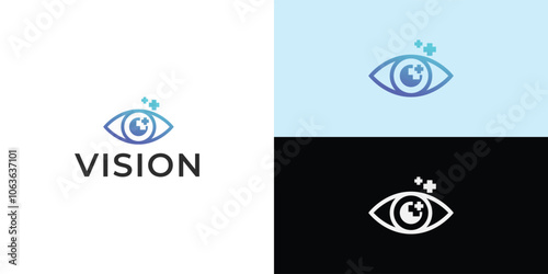 Eye Care, eye clinic Logo Design Template.