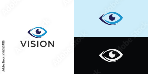Eye Care, eye clinic Logo Design Template.
