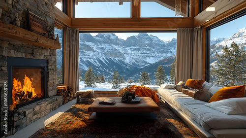 Cozy Cabin with Mountain Vi...