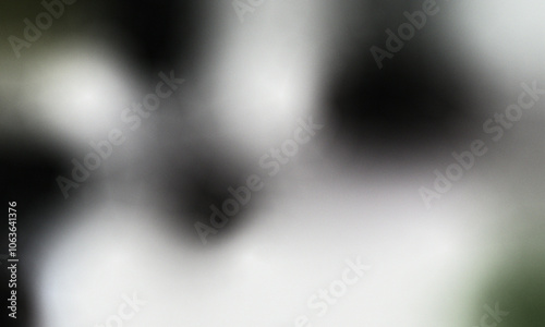Dark Monochrome Gradient Background with Soft Blurred grainy Effect
