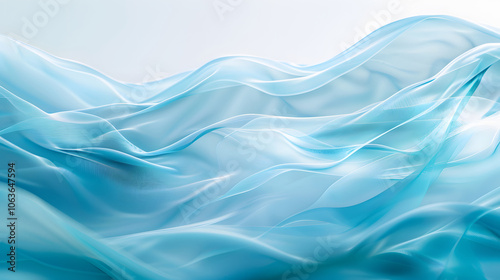 abstract blue wave background