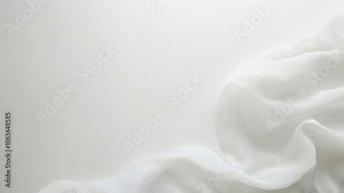 abstract white wave background