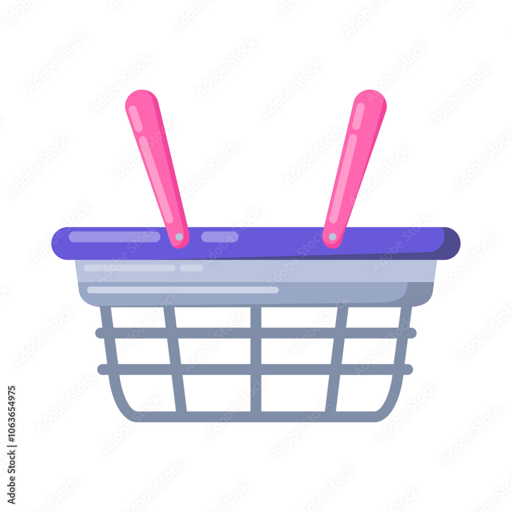 shopping basket commercial icon shopping basket commercial icon