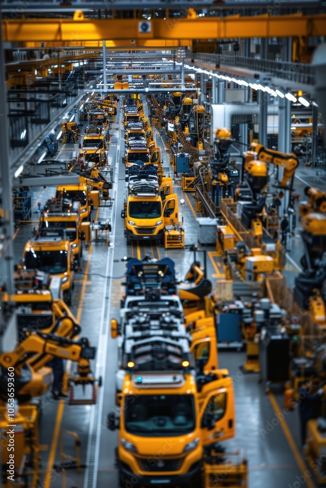Advanced Automotive Manufacturing with Autonomous Robotics in Electric Truck Assembly Advanced Automotive Manufacturing with Autonomous Robotics in Electric Truck Assembly