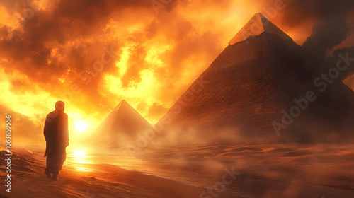 Desert Landscape Illustrati...
