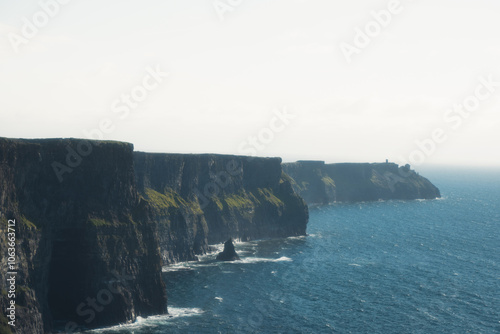 Cliffs of moher at blue hour