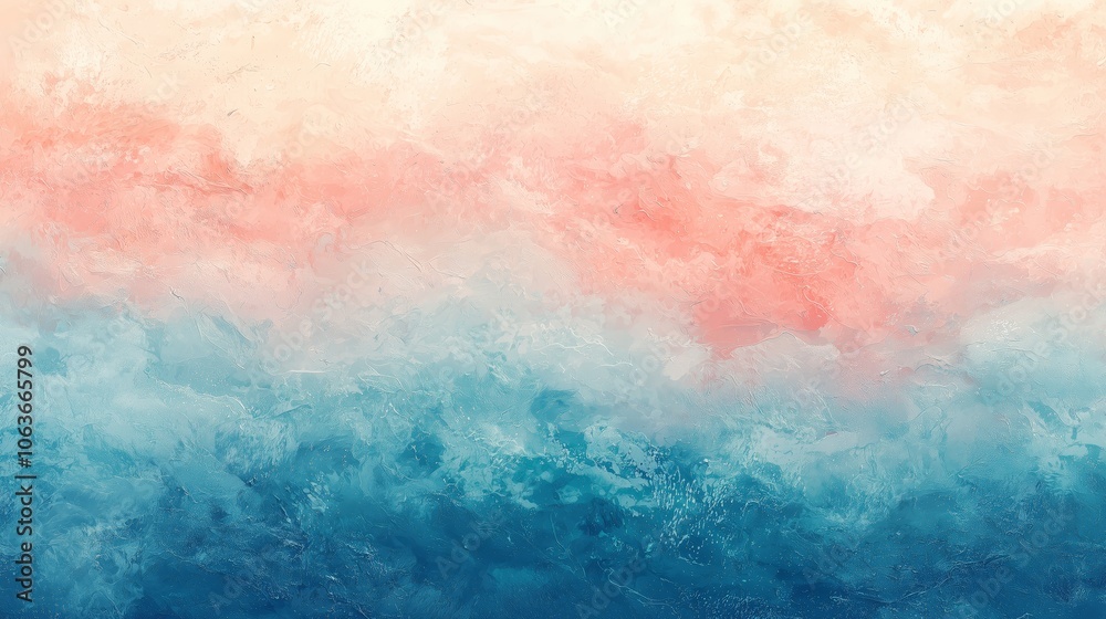 Obraz premium Minimalist Soft Pastel Gradient Background Design